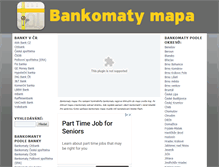 Tablet Screenshot of bankomaty-mapa.cz